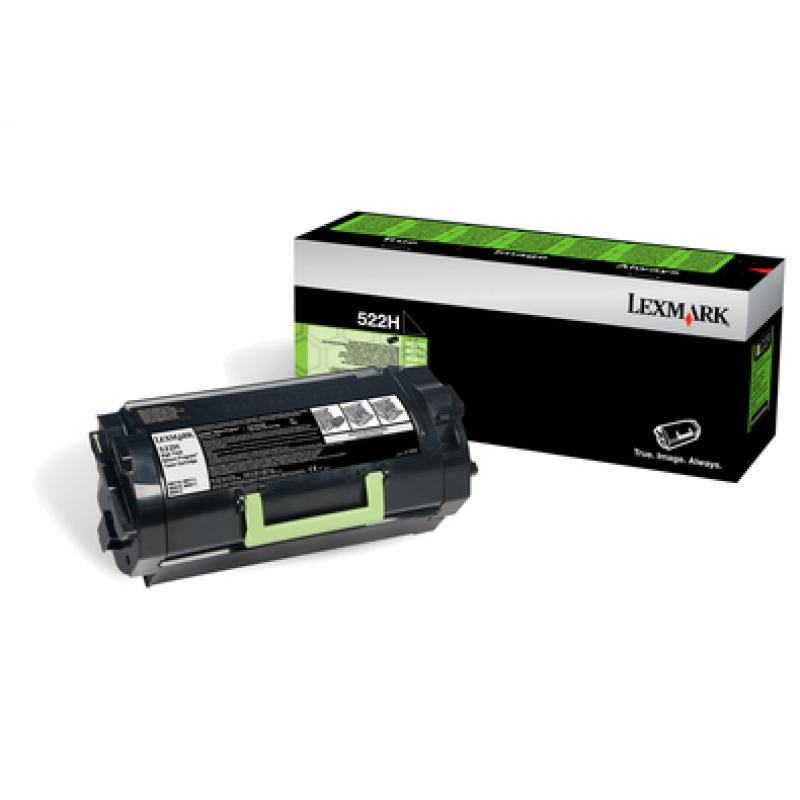 Lexmark Cartridge 522HE Black Schwarz (52D2H0E)