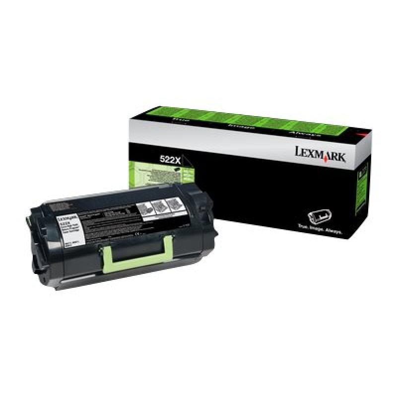 Lexmark Cartridge 522X Black Schwarz (52D2X00)