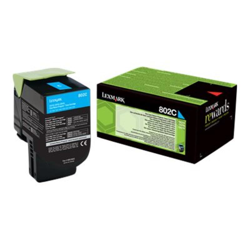 Lexmark Cartridge 802C Cyan (80C20C0)