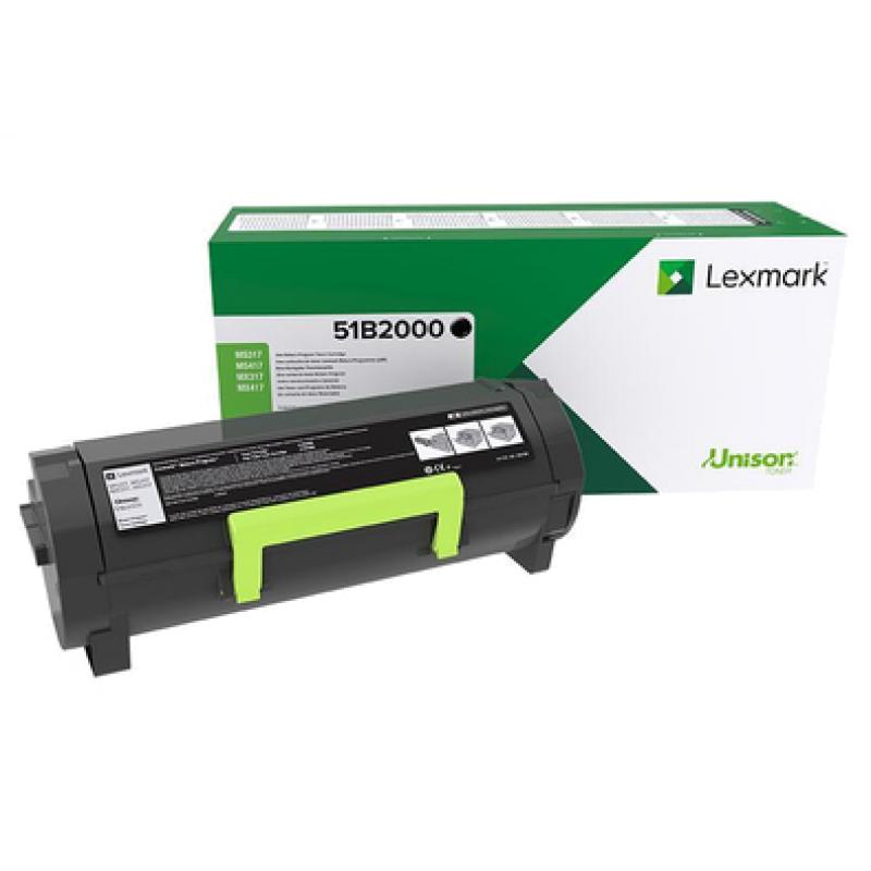 Lexmark Cartridge Black Schwarz (51B2000)