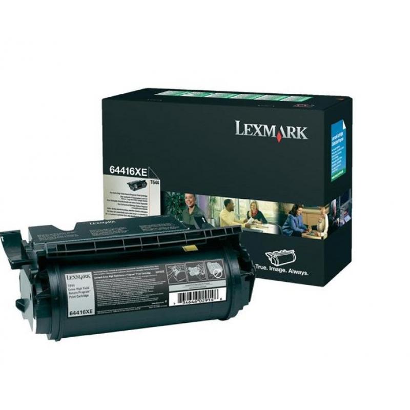 Lexmark Cartridge Black Schwarz (64416XE)