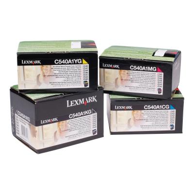 Lexmark Cartridge Black Schwarz (C540A1KG)