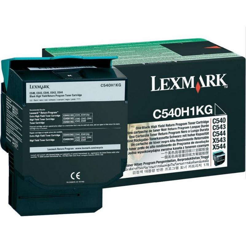 Lexmark Cartridge Black Schwarz (C540H1KG)