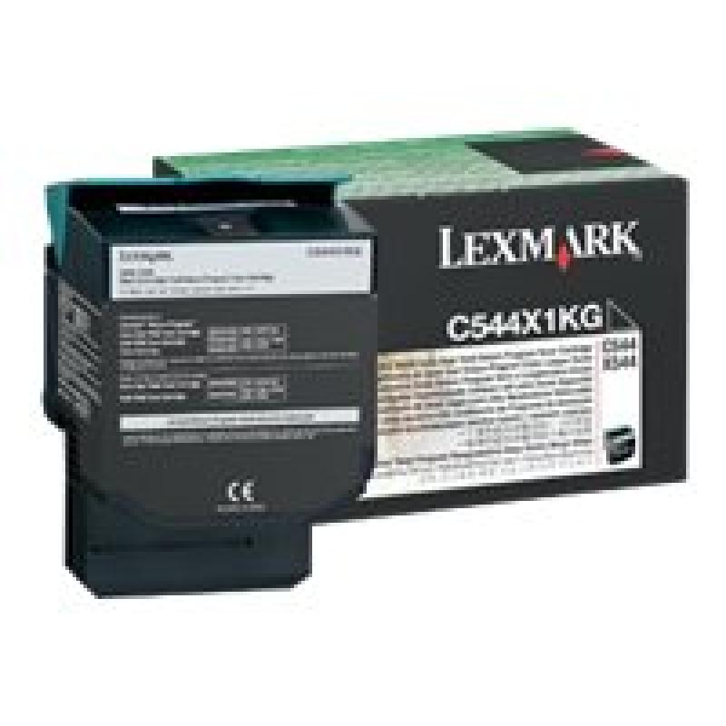 Lexmark Cartridge Black Schwarz (C544X1KG)