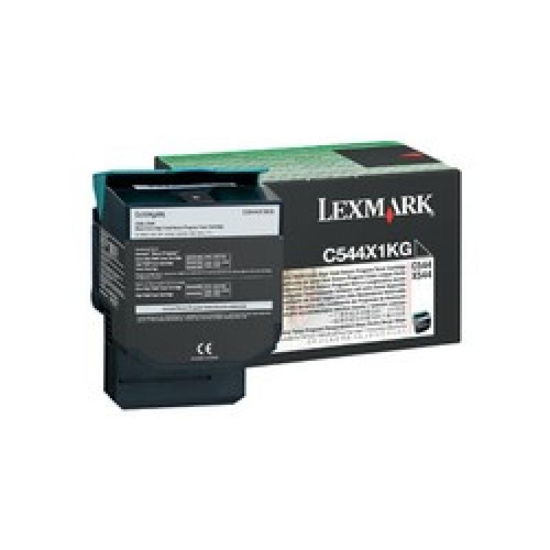 Lexmark Cartridge Black Schwarz (C544X1KG)