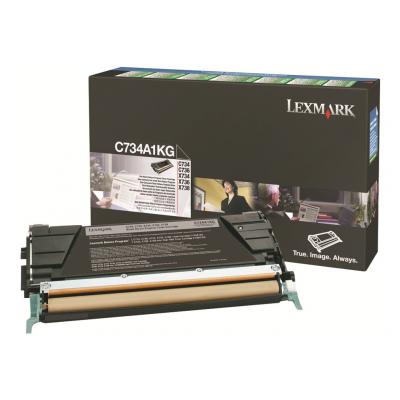 Lexmark Cartridge Black Schwarz (C734A1KG)