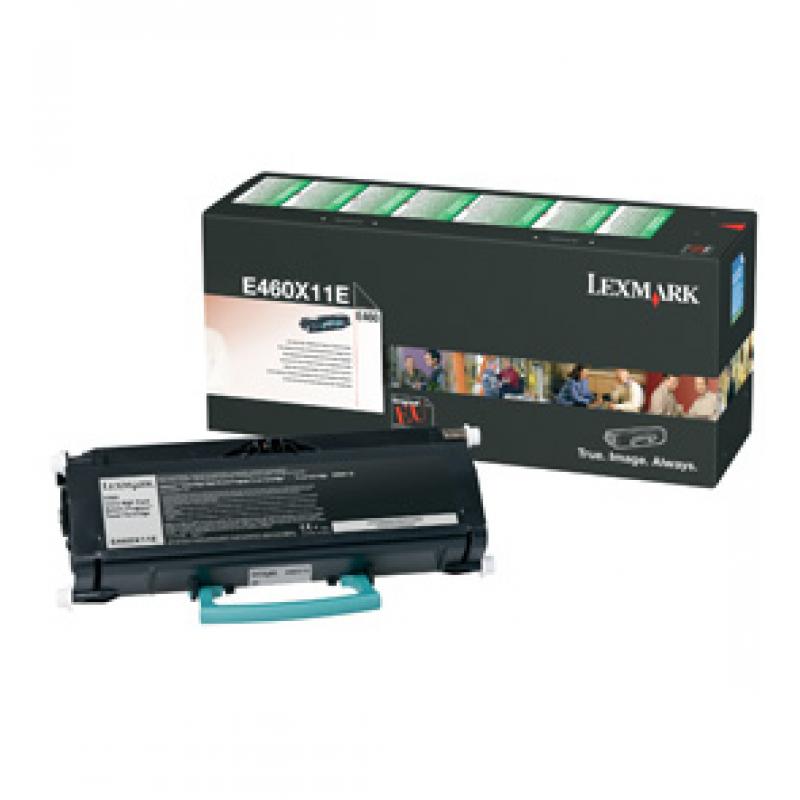 Lexmark Cartridge Black Schwarz (E460X11E)