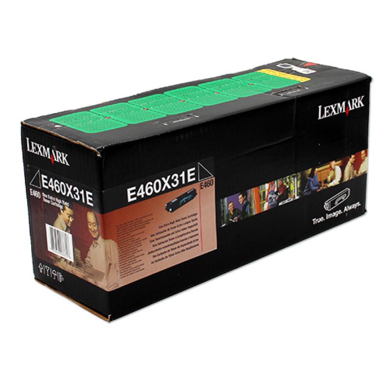Lexmark Cartridge Black Schwarz (E460X31E)