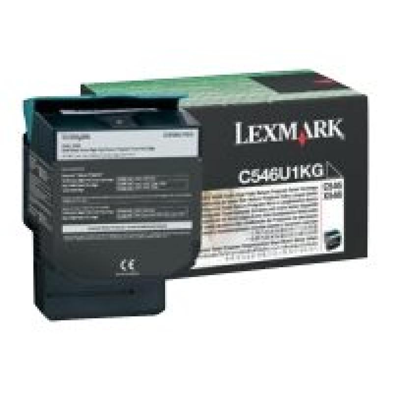 Lexmark Cartridge Black Schwarz HC (C546U1KG)