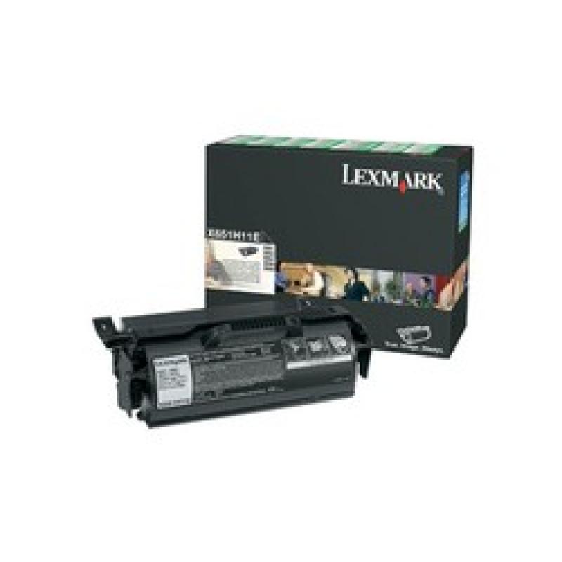 Lexmark Cartridge Black Schwarz HC (X651H11E)