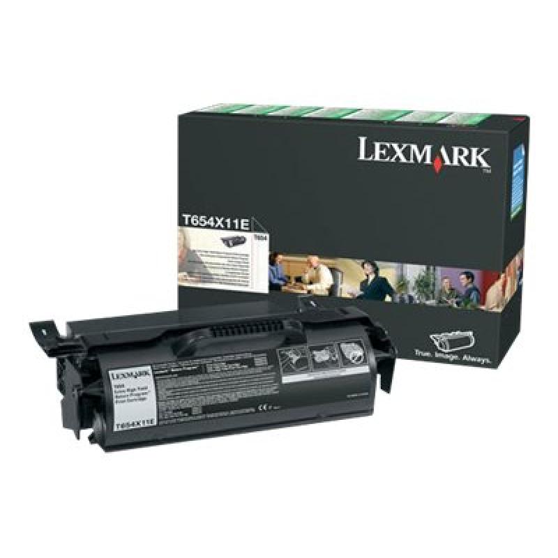 Lexmark Cartridge Black Schwarz (T654X11E)