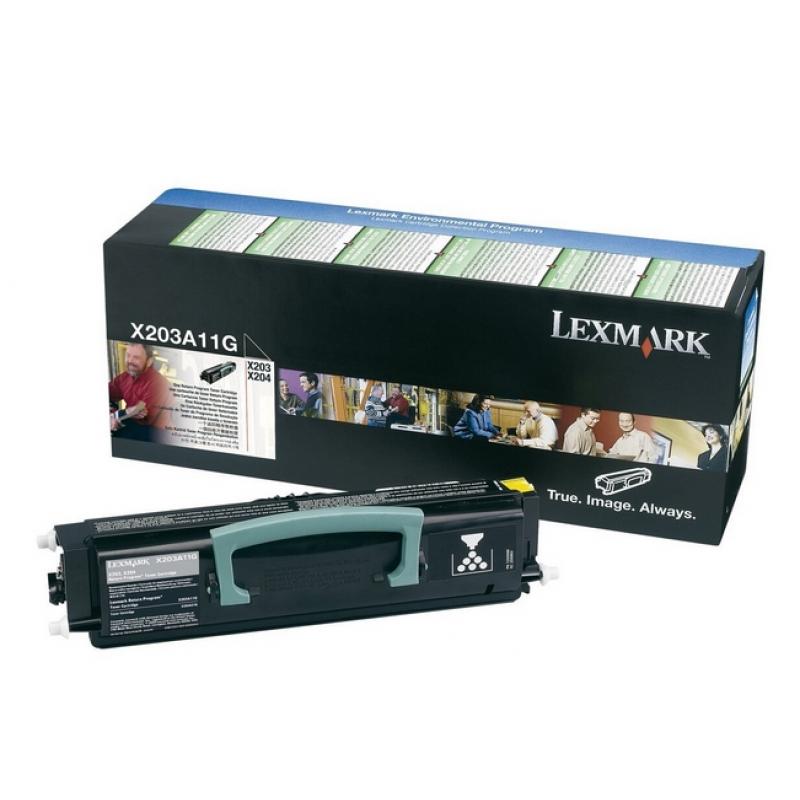 Lexmark Cartridge Black Schwarz (X203A11G)