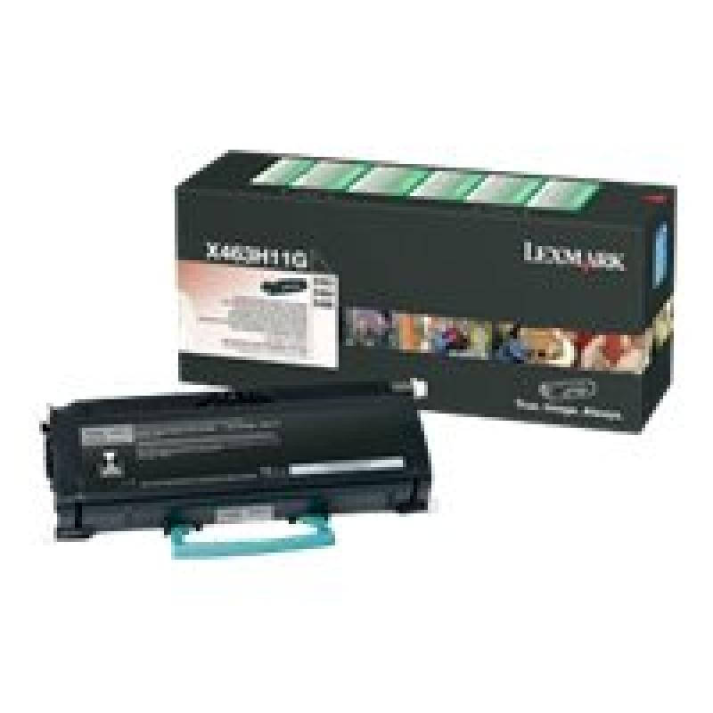 Lexmark Cartridge Black Schwarz (X463H11G)