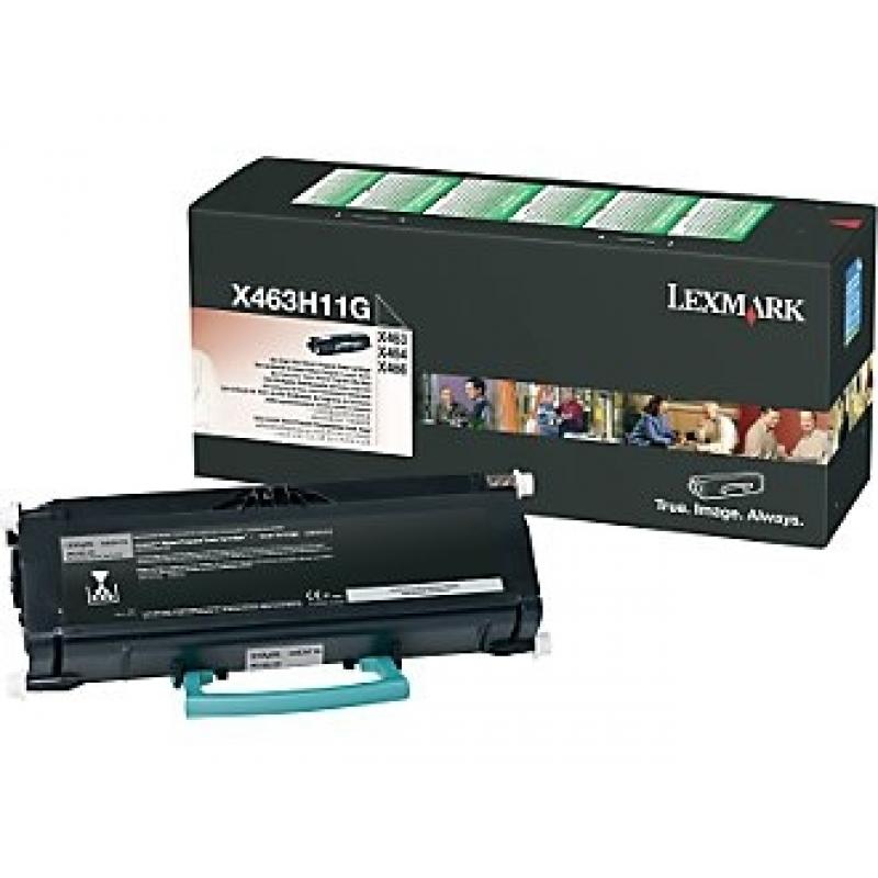 Lexmark Cartridge Black Schwarz (X463H11G)