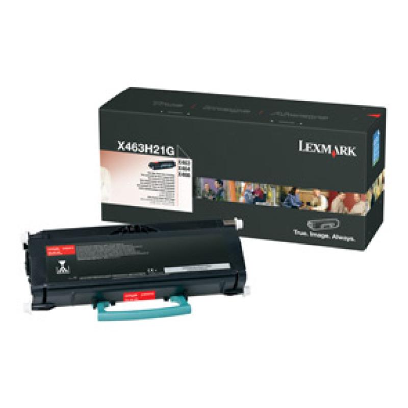 Lexmark Cartridge Black Schwarz (X463H21G)