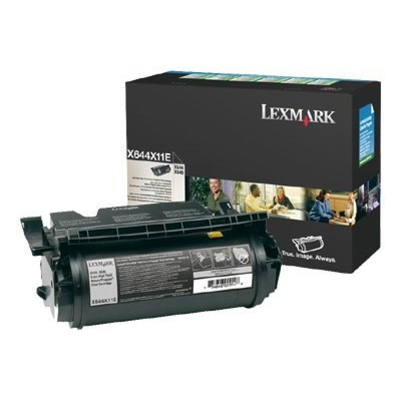 Lexmark Cartridge Black Schwarz (X644X11E)