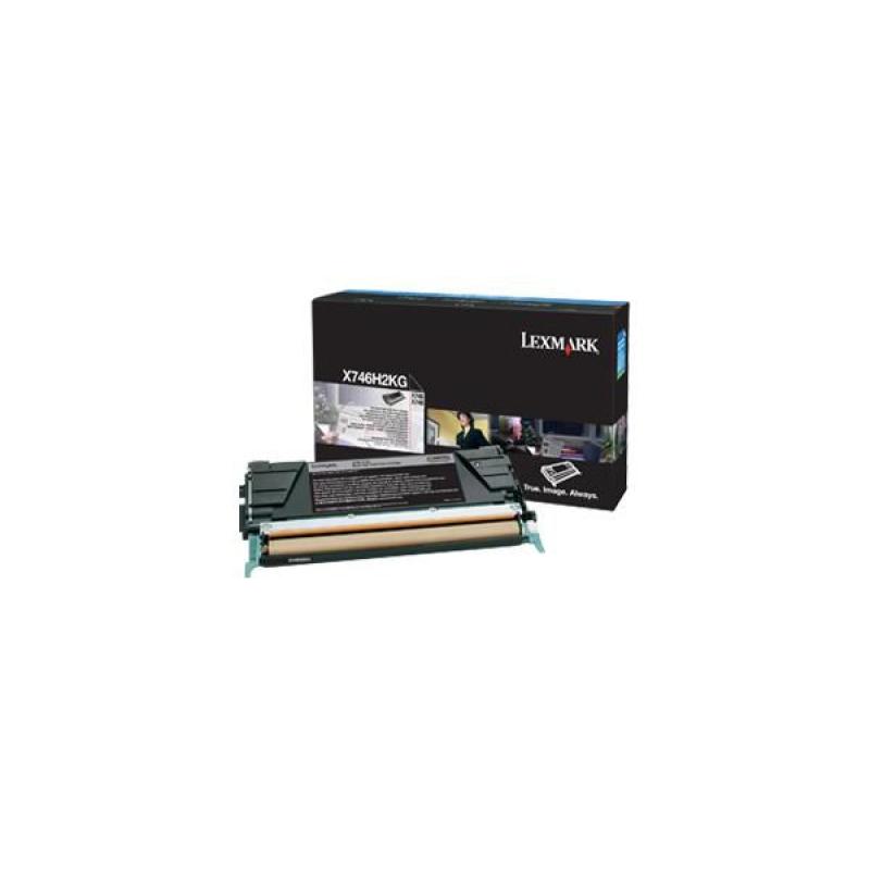 Lexmark Cartridge Black Schwarz (X746H2KG)