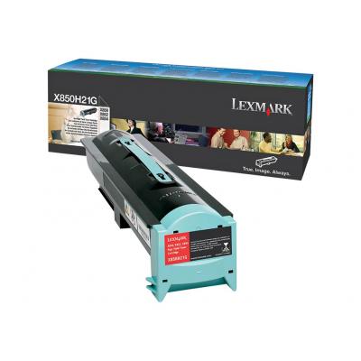 Lexmark Cartridge Black Schwarz (X850H21G)