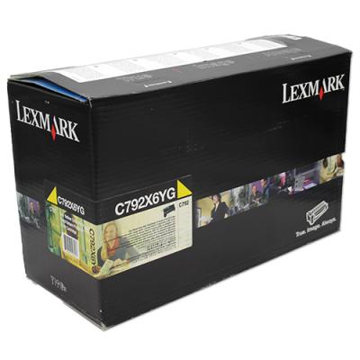 Lexmark Cartridge C792 Yellow Gelb HC (C792X6YG)