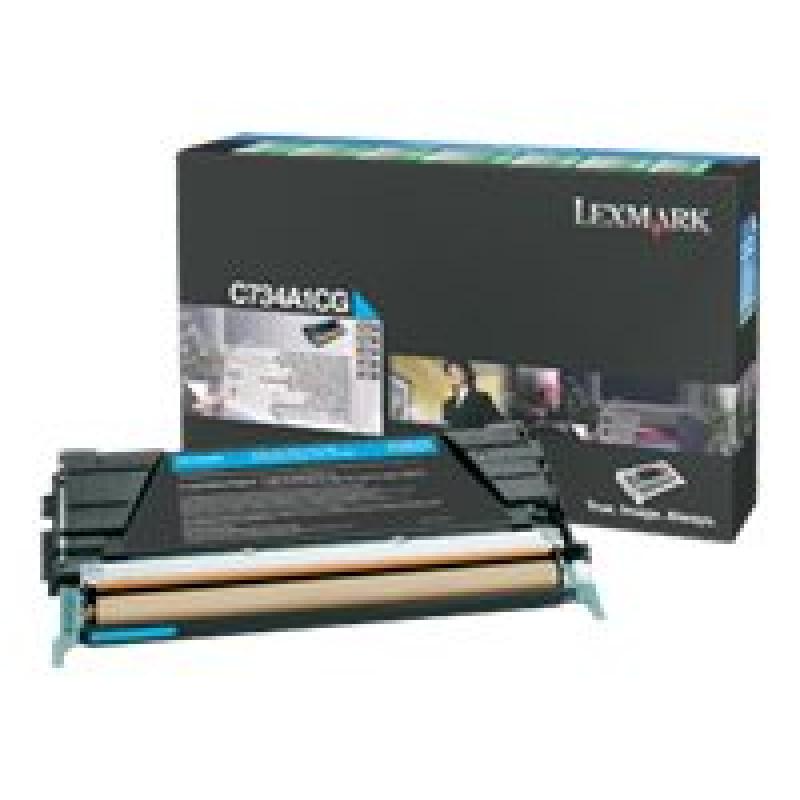 Lexmark Cartridge Cyan (C734A1CG)