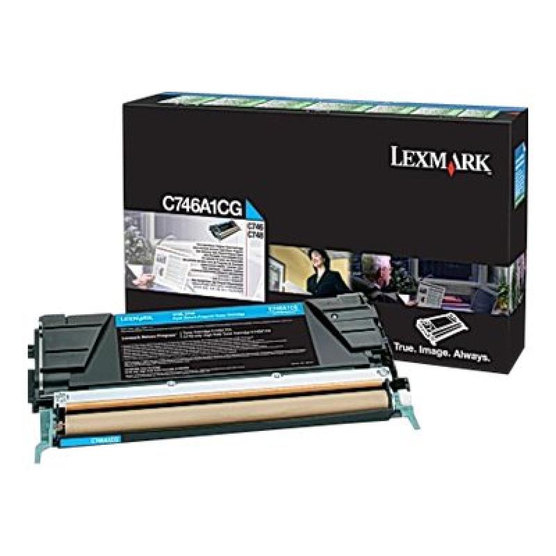 Lexmark Cartridge Cyan (C746A1CG)