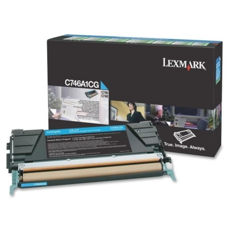 Lexmark Cartridge Cyan (C746A1CG)