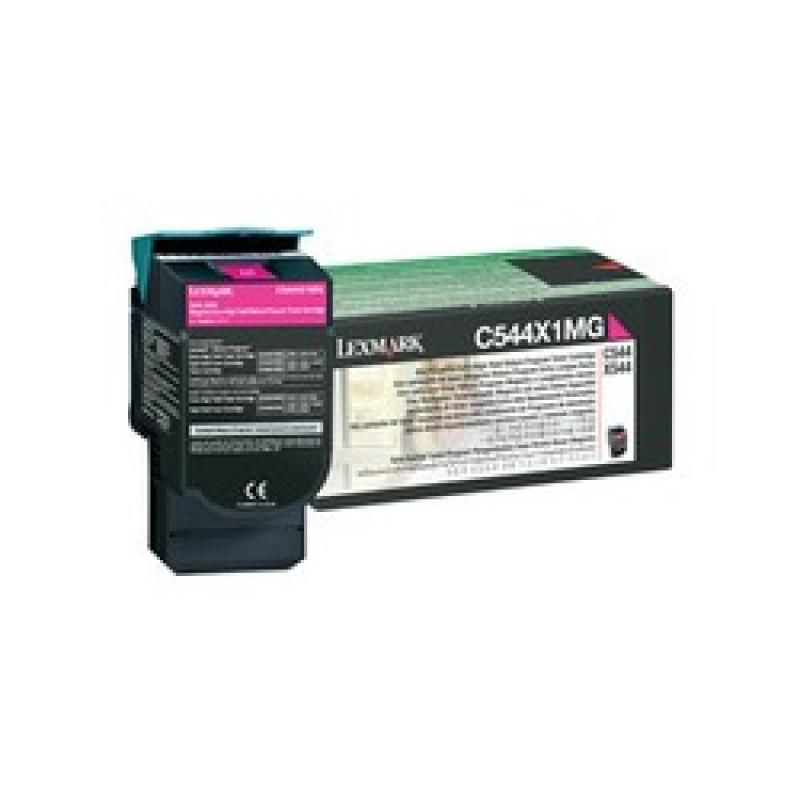 Lexmark Cartridge Magenta (C544X1MG)
