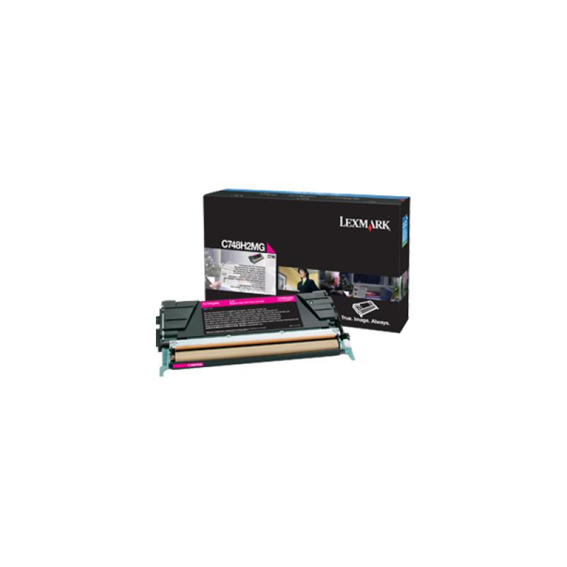 Lexmark Cartridge Magenta HC (C748H2MG)