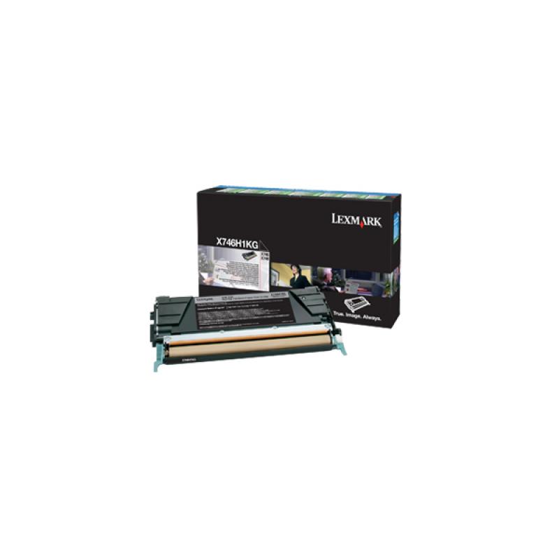 Lexmark Cartridge Return Black Schwarz (X746H1KG)