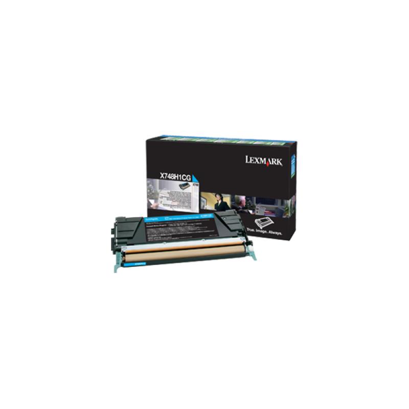 Lexmark Cartridge Return Cyan (X748H1CG)