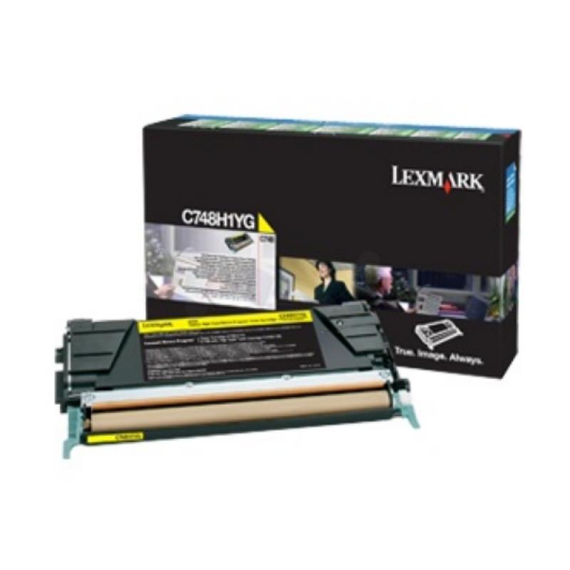 Lexmark Cartridge Yellow Gelb (C748H3YG)