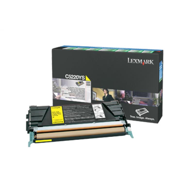 Lexmark Cartridge Yellow Gelb (C5220YS)