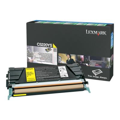 Lexmark Cartridge Yellow Gelb (C5220YS)