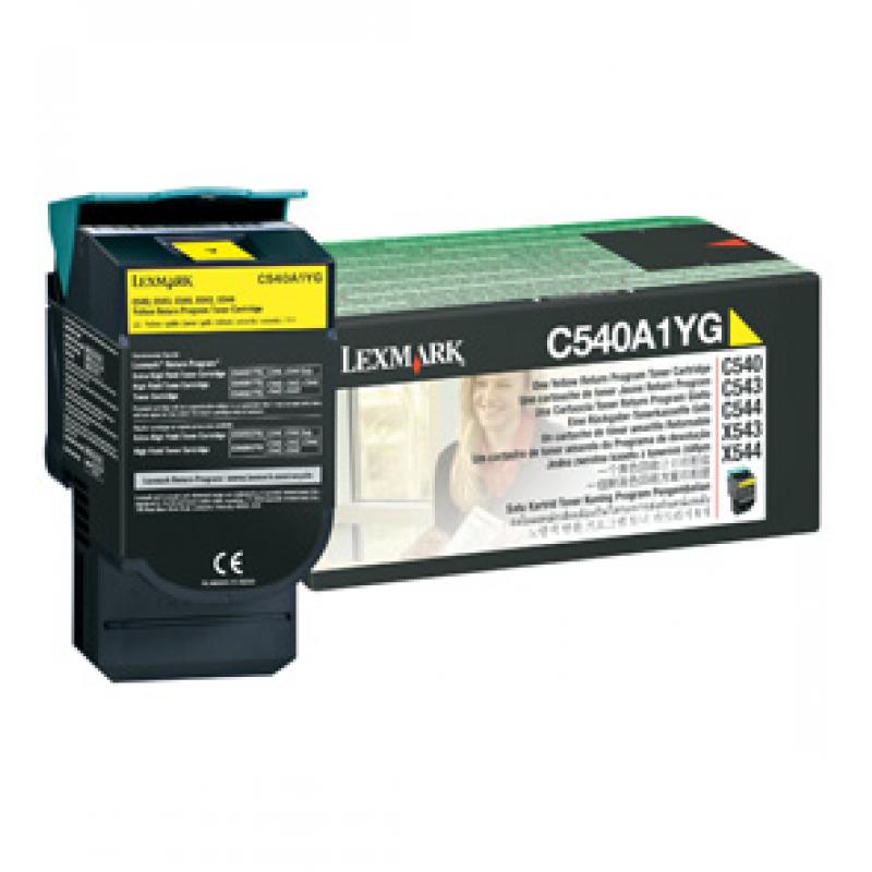 Lexmark Cartridge Yellow Gelb (C540A1YG)
