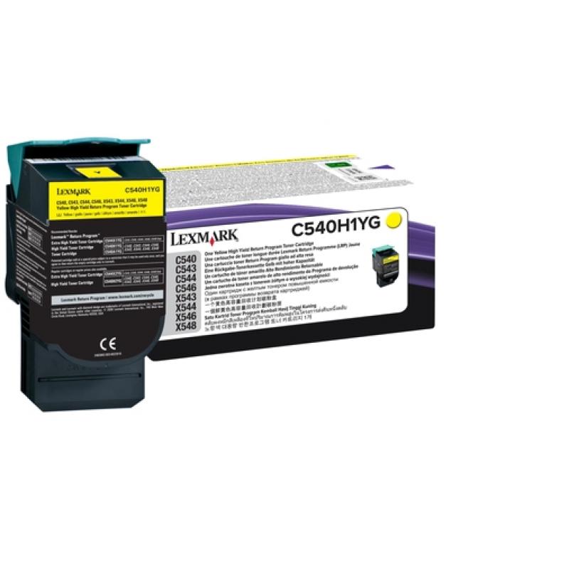 Lexmark Cartridge Yellow Gelb (C540H1YG)