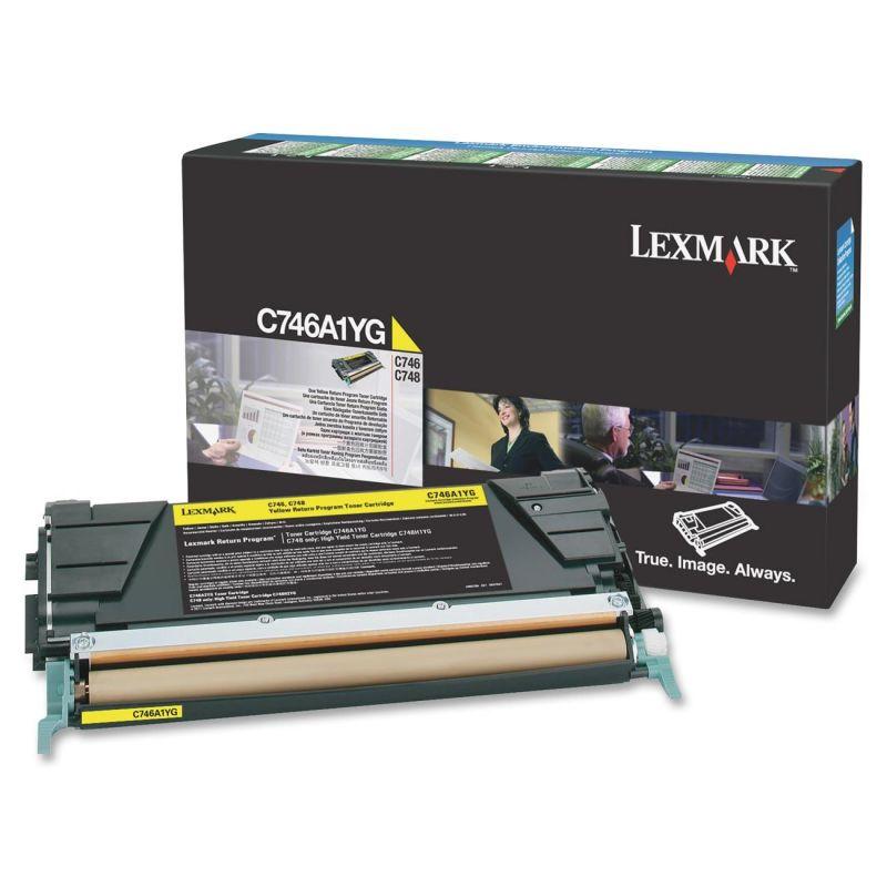 Lexmark Cartridge Yellow Gelb (C746A1YG)
