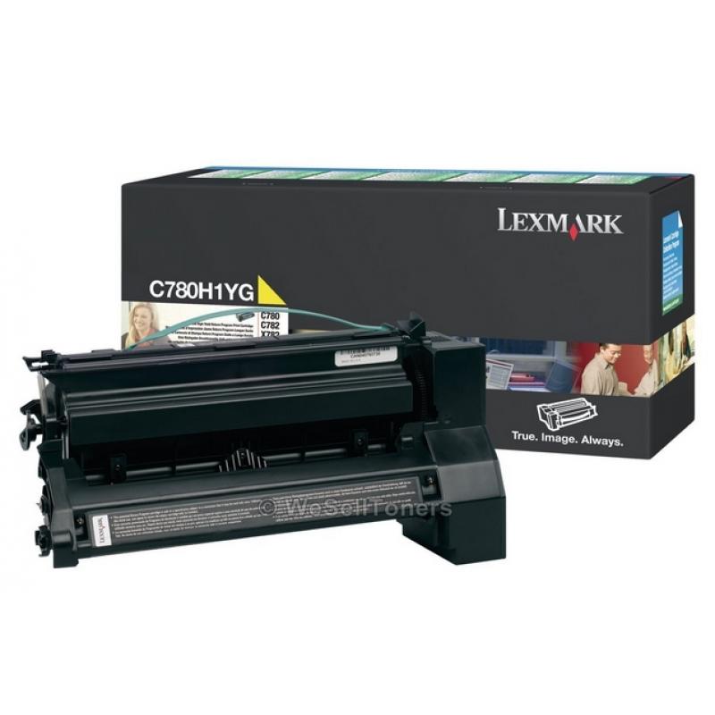 Lexmark Cartridge Yellow Gelb (C780H1YG)
