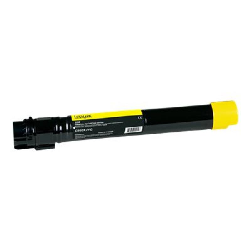 Lexmark Cartridge Yellow Gelb (C950X2YG)