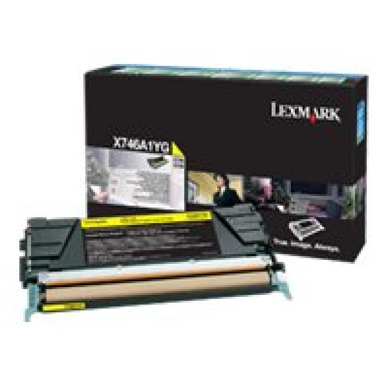 Lexmark Cartridge Yellow Gelb (X746A1YG)