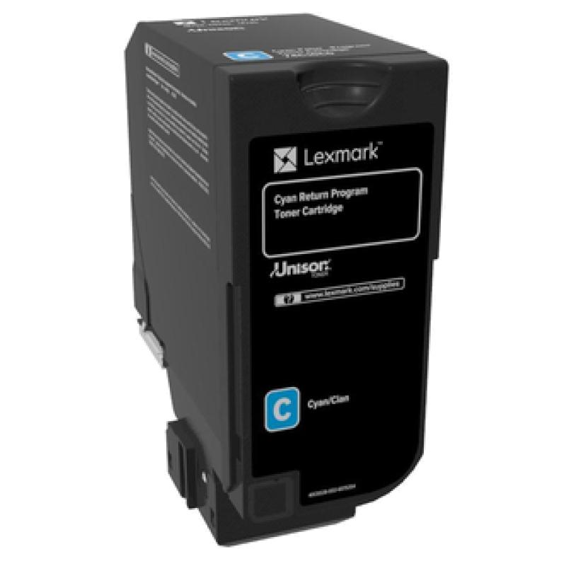 Lexmark Tonerpatrone Cyan (74C20C0)