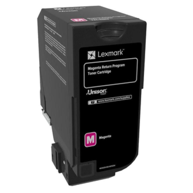 Lexmark Tonerpatrone Magenta (74C20M0)