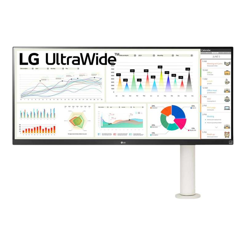 LG Monitor 34WQ68X-W 34WQ68XW UltraWide HDMI DP USB-C USBC IPS 21:9 (34WQ68X-W) (34WQ68XW)