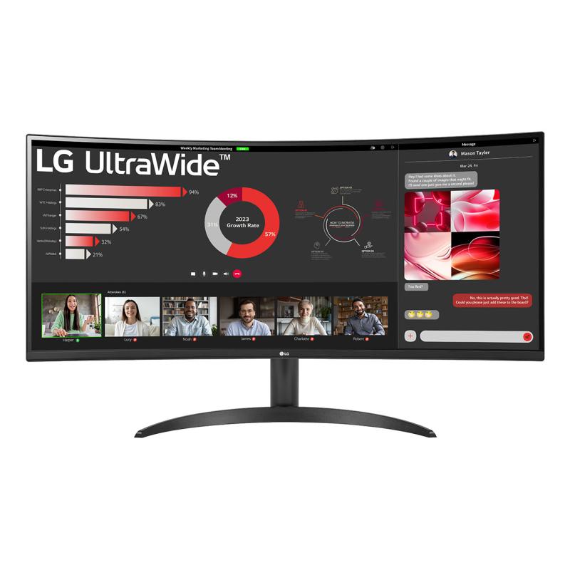 LG Monitor 34WR50QK-B 34WR50QKB (34WR50QK-B.AEU)