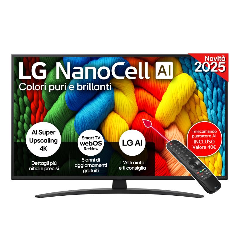 LG TV NanoCell AI 43NANO81A6A (43NANO81A6A API) LGAPI) LG API)