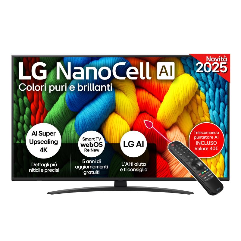 LG TV NanoCell AI 50NANO81A6A (50NANO81A6A API) LGAPI) LG API)