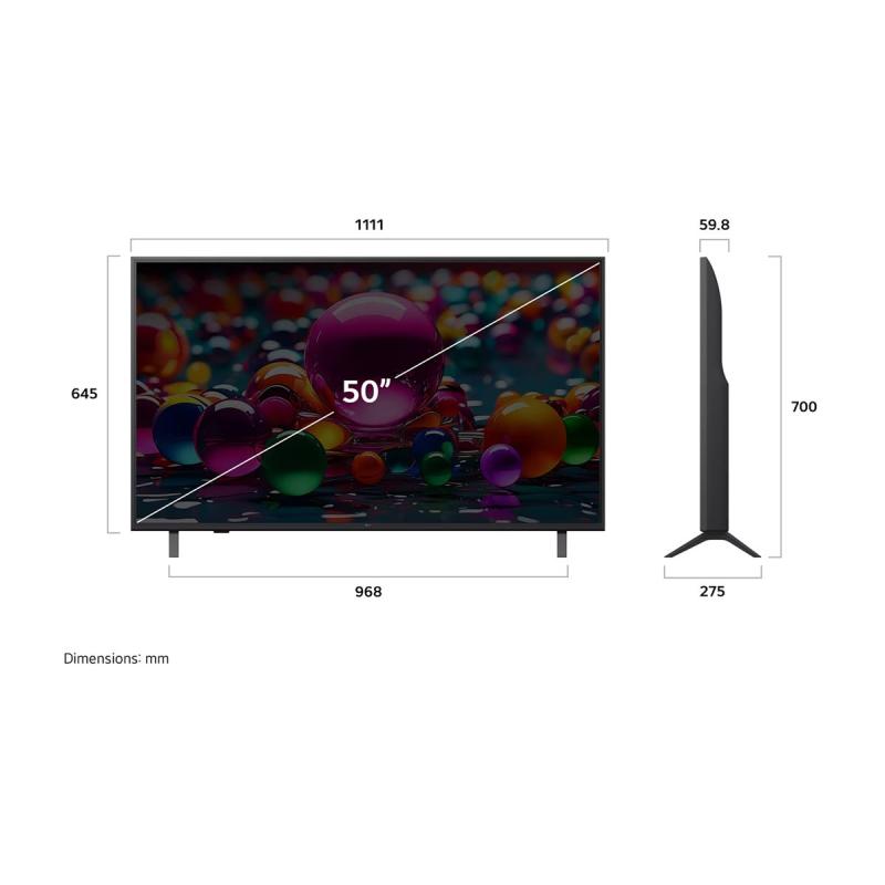 LG TV UHD AI (50UA75006LA)