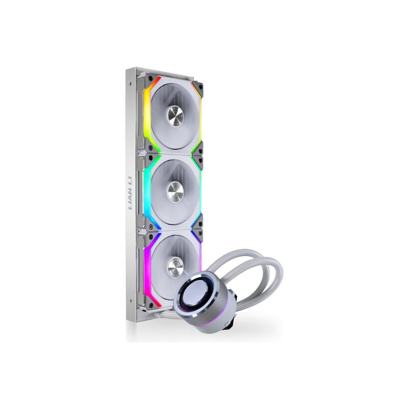 Lian Li CPU-Fluid-Cooler CPUFluidCooler Galahad 360 SL V2 White (GALAHAD AIO 360 SL V2 WHITE)