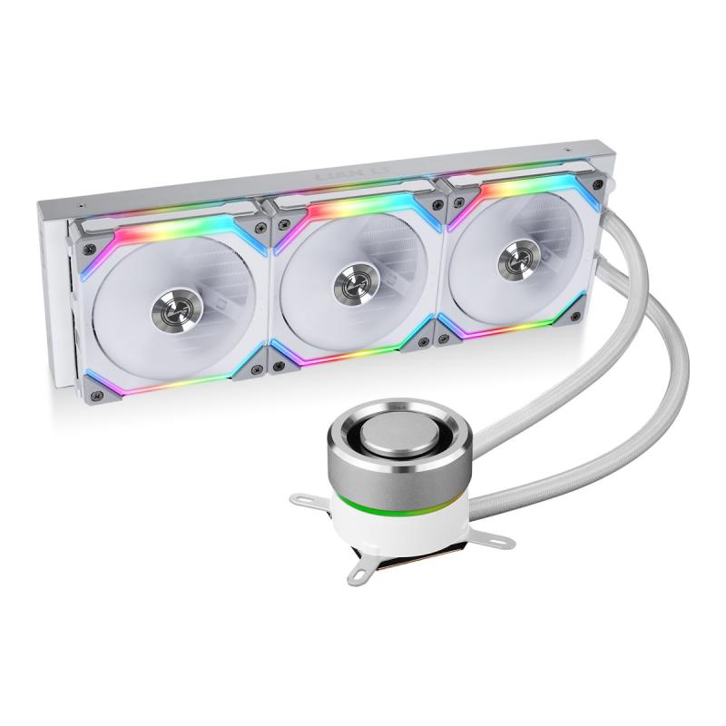 Lian Li CPU-Fluid-Cooler CPUFluidCooler Galahad 360 SL V2 White (GALAHAD AIO 360 SL V2 WHITE)