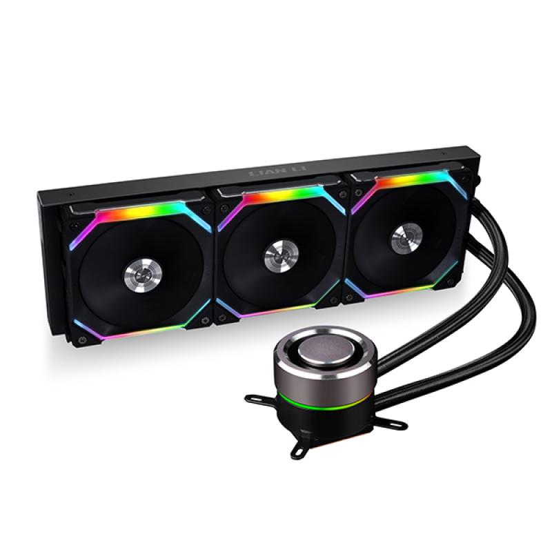 Lian Li CPU-Fluid-Cooler CPUFluidCooler Galahad AIO 360 Black Schwarz black Schwarz (GALAHAD 360 SL V2 BLACK)
