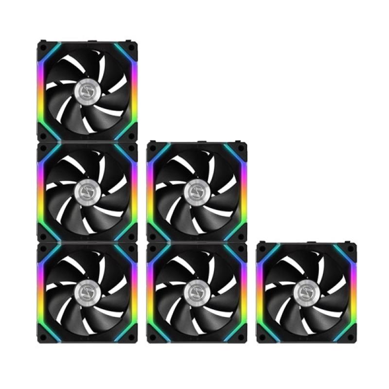 Lian Li Fan SL120 RGB PWM FAN Triple Pack black Schwarz (UF-SL120-3B) (UFSL1203B)